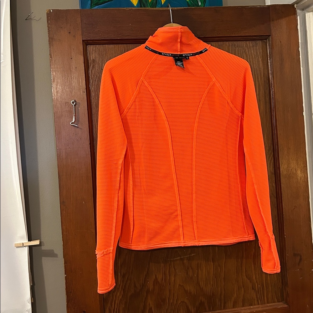 Spyder Active Orange Turtleneck - image 9